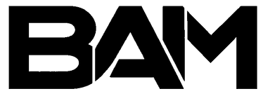 BAM logo black